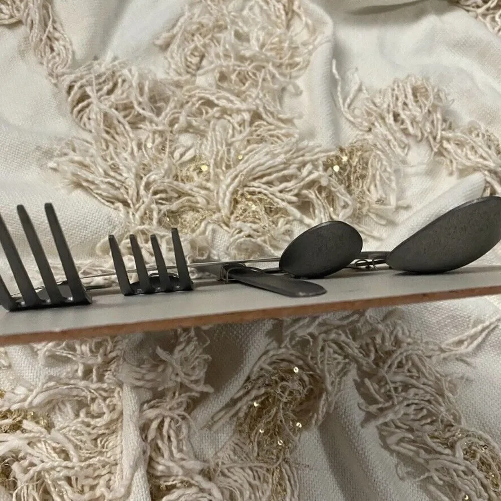 ANTHROPOLOGIE Hammond Flatware Better Shared Five-Piece Place Setting NEW